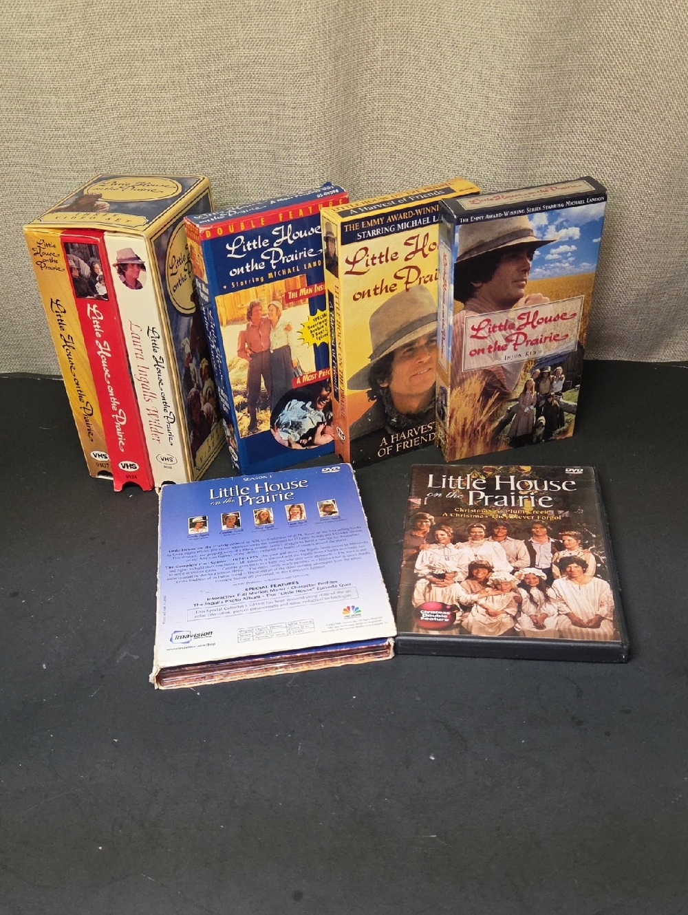 Little House On The Prairie Vhs And Dvd Bundle